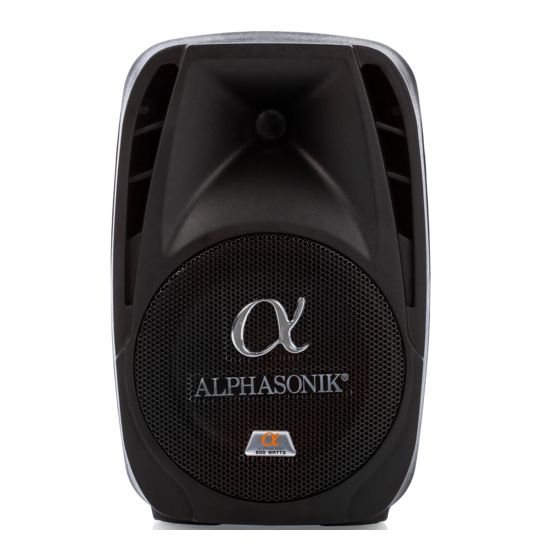 Alphasonik sales bluetooth speaker