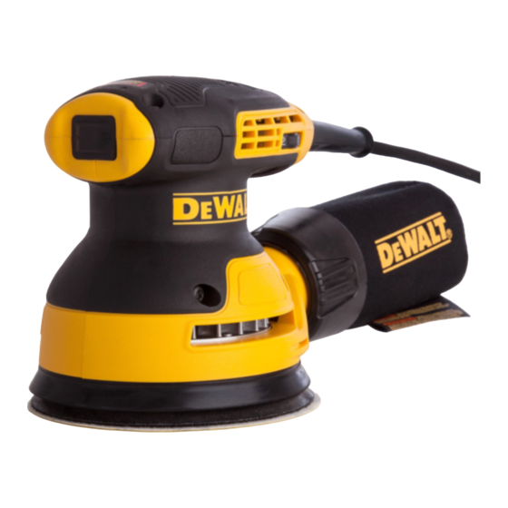 DEWALT DWE6423 ORIGINAL INSTRUCTIONS MANUAL Pdf Download | ManualsLib