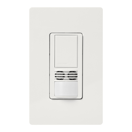 LUTRON ELECTRONICS MAESTRO MSA102V INSTALLATION MANUAL Pdf Download