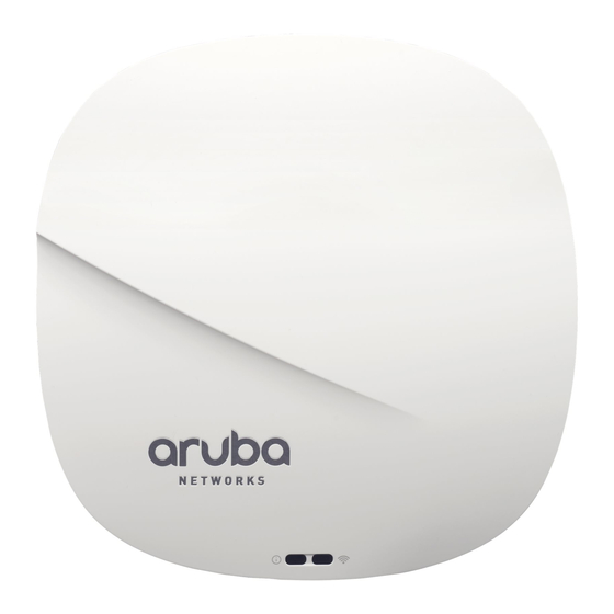 ARUBA AP-334 INSTALLATION MANUAL Pdf Download | ManualsLib