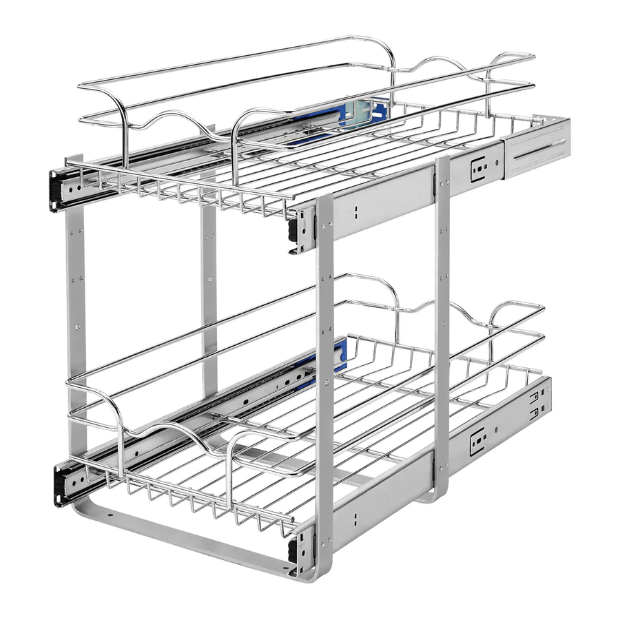 REVASHELF TWOTIER BASKET INSTALLATION INSTRUCTIONS MANUAL Pdf