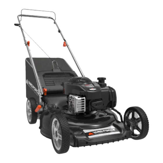 Yard force YF22-3N1 Gas Lawn Mower Manuals