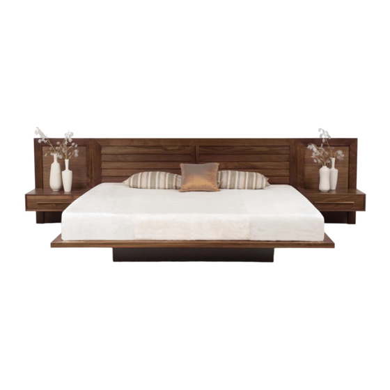 Copeland Furniture Plinth Bed Instructions