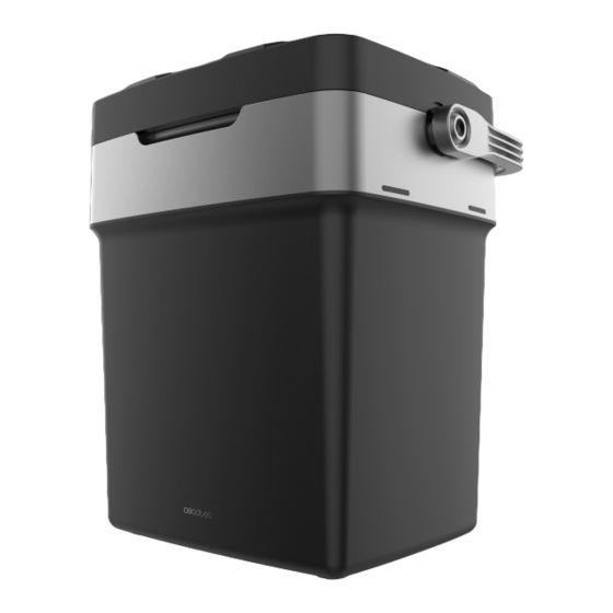 cecotec BOLERO TRAVELCOOLING 26L Instruction Manual
