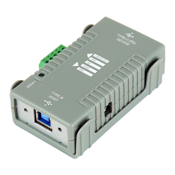 CoolGear CG-UCUSBPDB Installation Manual