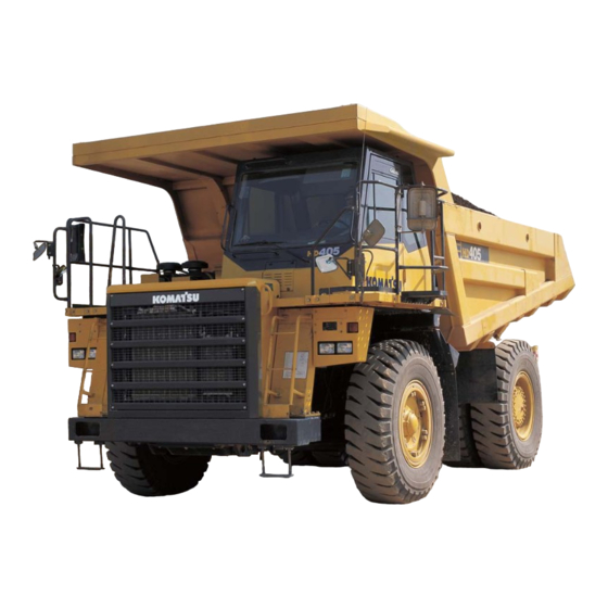 Komatsu Galeo HD405-7 Brochure