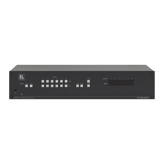 Kramer VS-66HDCPxl User Manual