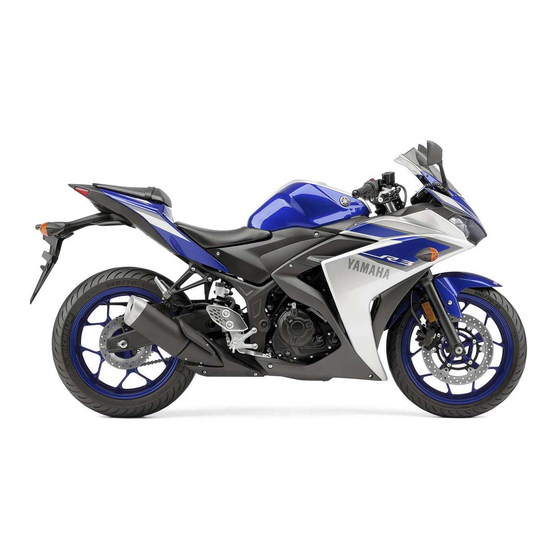 Yamaha 2015 YZF-R3A Owner's Manual