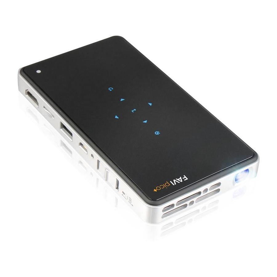 FAVI pico+ J6-LED-PICO Quick Start Manual
