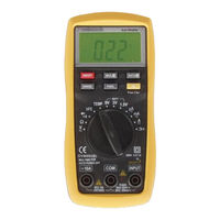 Velleman DVM860BL Manual