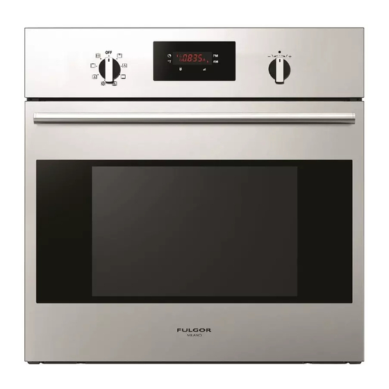 Fulgor Milano F1SP24*2 Installation Instructions Manual