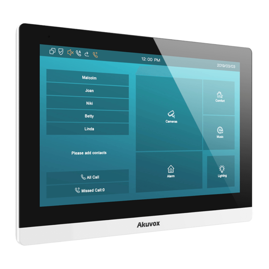 AKUVOX C317 SERIES MANUAL Pdf Download | ManualsLib