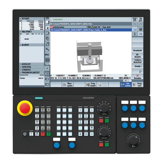 Siemens SINUMERIK 840 User Manual