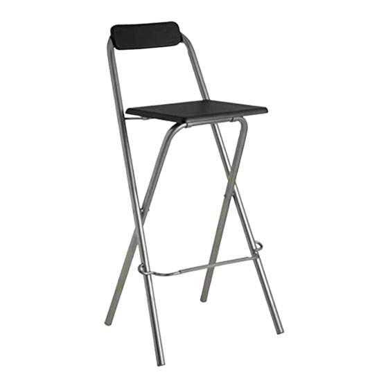 Argos Theo Folding Bar Stool 600/0262 Assembly Instructions