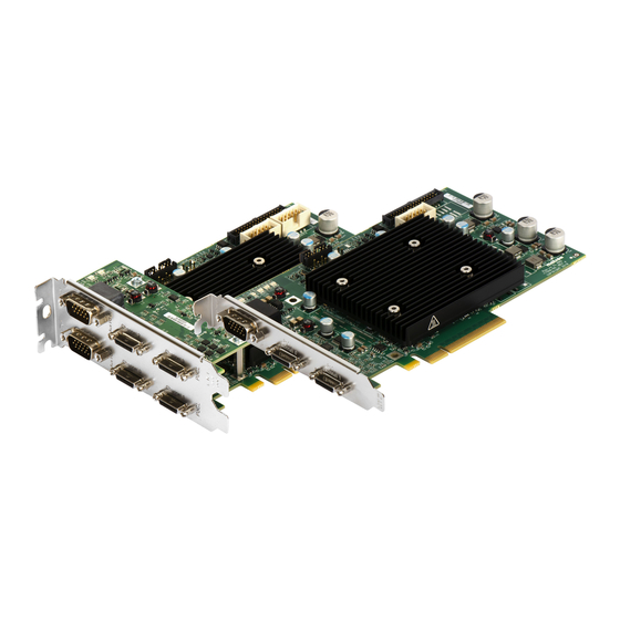 Matrox Rapixo CL Pro Installation And Hardware Reference