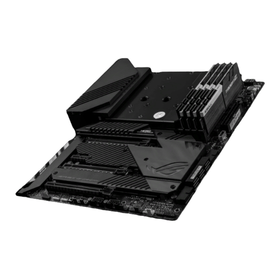 EK-Quantum Momentum ROG Maximus XIII Hero D-RGB User Manual