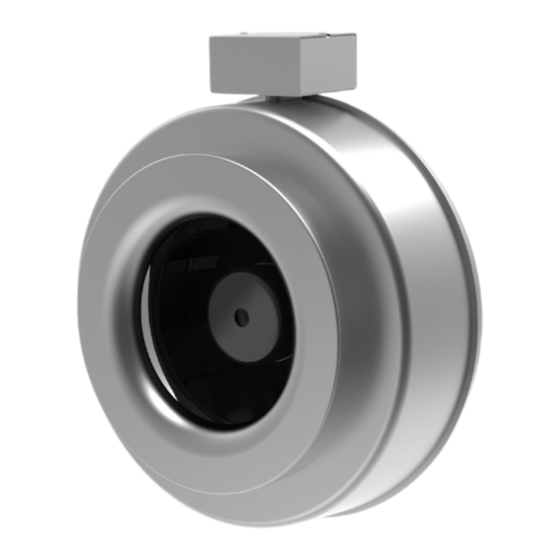 SystemAir fantech FG EC Series Manuals