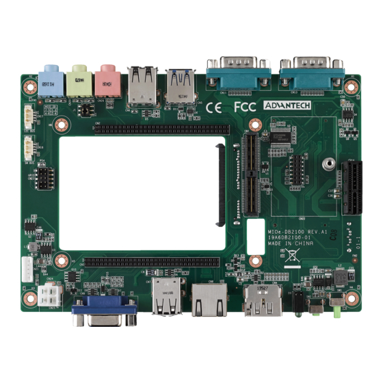 Advantech MIOe-DB2100 User Manual