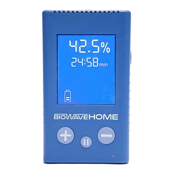 Biowave HOME Manuals