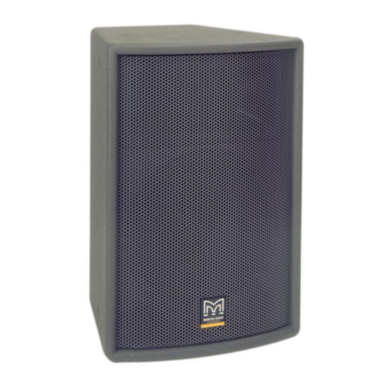 Martin Audio W0.5 Manual