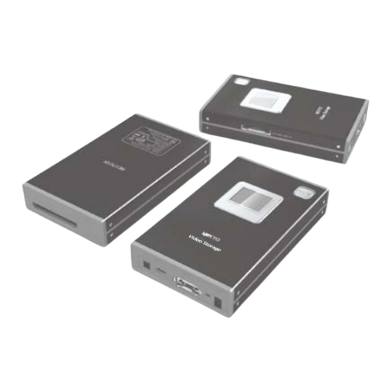 Nexto Di Nexto Video Storage User Manual