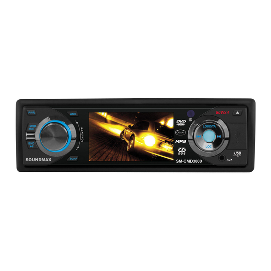 SoundMax SM-CMD3000 Instruction Manual