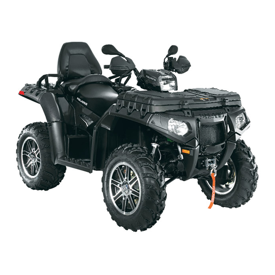 Polaris Sportsman 850 Touring Owner's Manual For Maintenance And Safety