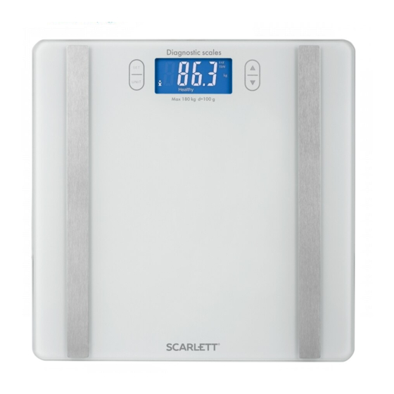 Scarlett SC-BS33ED85 Instruction Manual