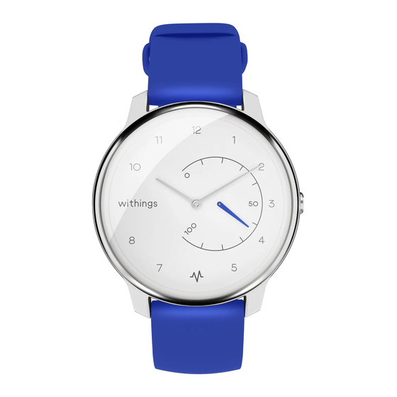 Withings watch online manual