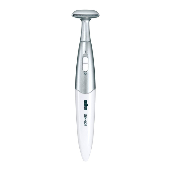 BRAUN SILK-EPIL FG 1100 MANUAL Pdf Download | ManualsLib