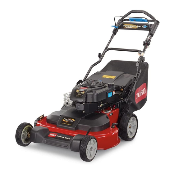 Toro timemaster service manual new arrivals