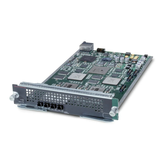 Cisco 7300-1OC12POS-MM Installation And Configuration Manual