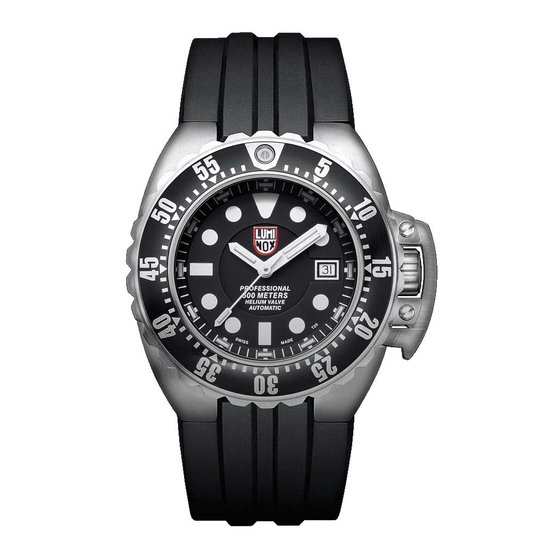 LUMINOX 1500 SERIES INSTRUCTION MANUAL Pdf Download | ManualsLib