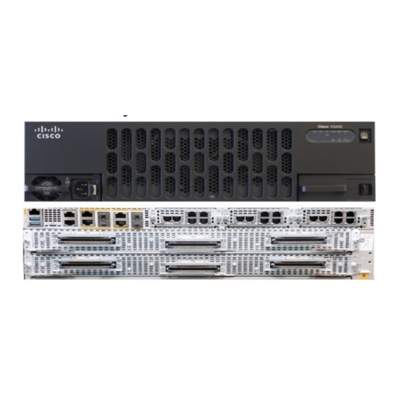 CISCO VG450 INSTALLING Pdf Download ManualsLib