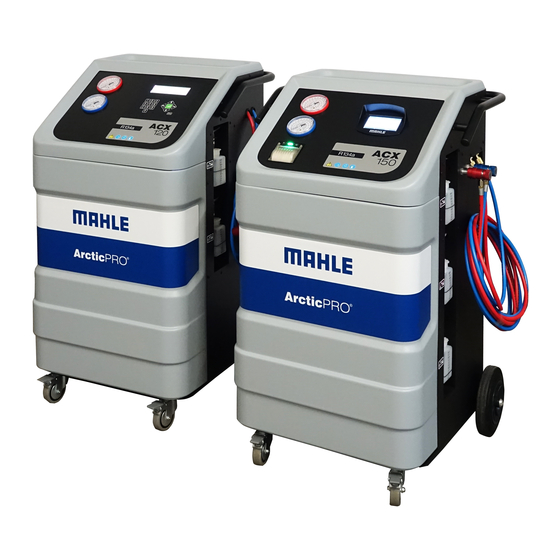 MAHLE ACX120 Manuals