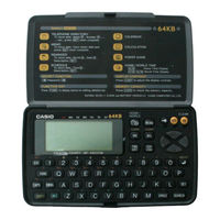 Casio LX-594E Service Manual & Parts List