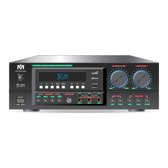 Better Music Builder G5 Series Owner's Manual