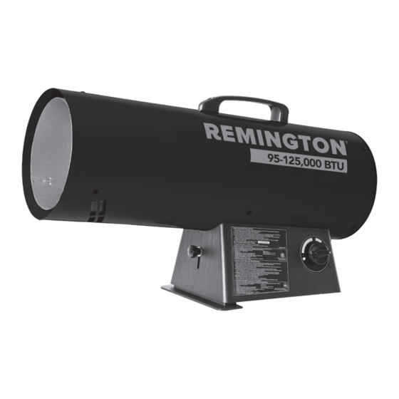 Pinnacle Remington REM-40-GFA-B User's Manual & Operating Instructions