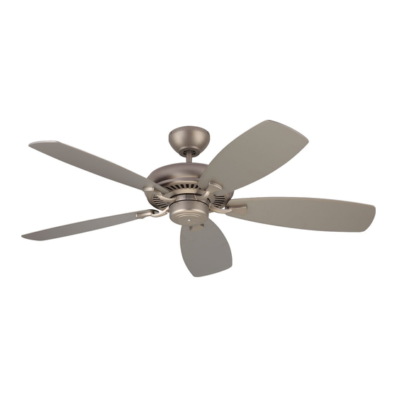 Monte Carlo Fan Company 5DM52 Series Owner's Manual And Installation Manual