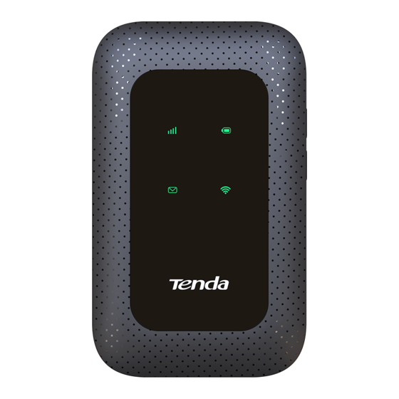 Tenda 4G180 Quick Installation Manual