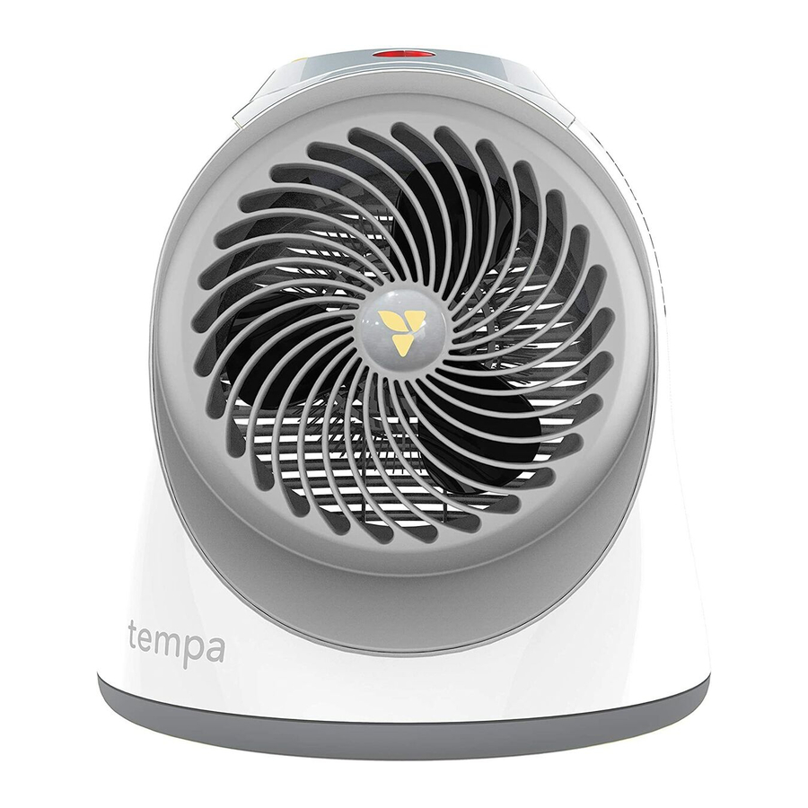 Vornadobaby Tempa - Whole Room Heater Manual