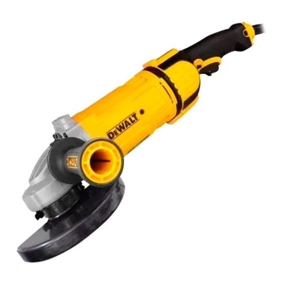 DeWalt DWE4557 Instruction Manual