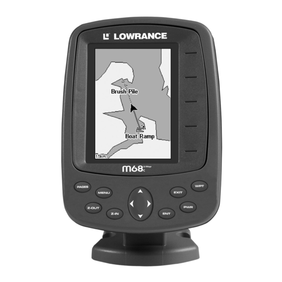 Lowrance M68C IceMachine Installation And Operation Instructions Manual