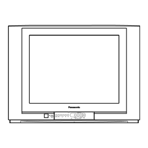 Panasonic TC-21Z80PQ Manuals