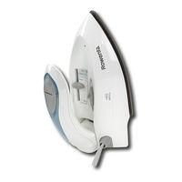 Rowenta Travel Iron Instructions For Use Manual