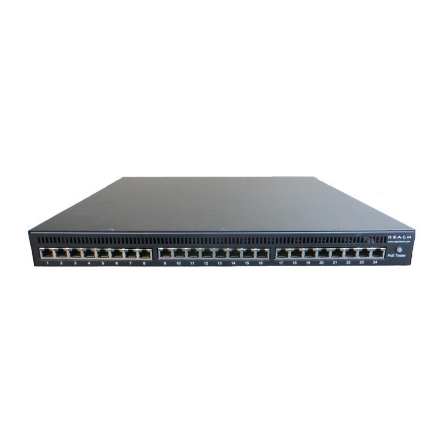 Reach Technology RT-PoE4N Manual