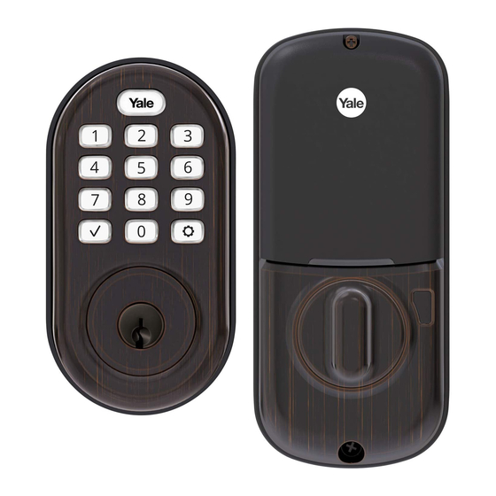 Yale assure lock yrd216 installation and programming instructions pdf