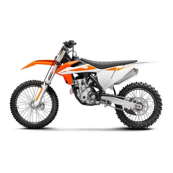 KTM 250 SX-F 2016 Owner's Manual