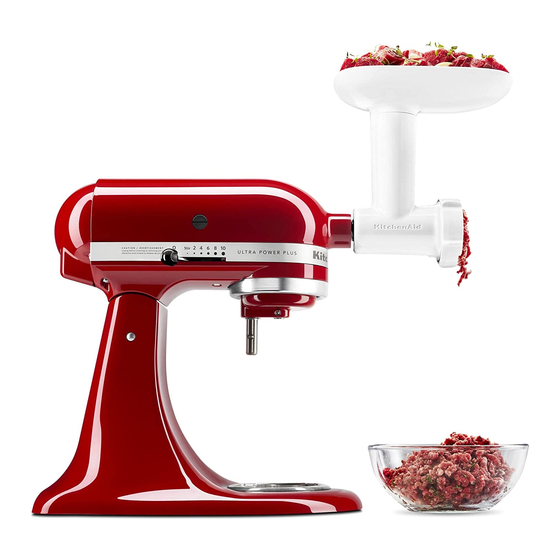 User manual KitchenAid 5KSM1JA (English - 16 pages)