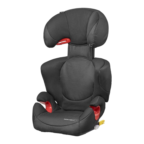 BEBE CONFORT RODI XP ISOFIX INSTRUCTIONS FOR USE MANUAL Pdf